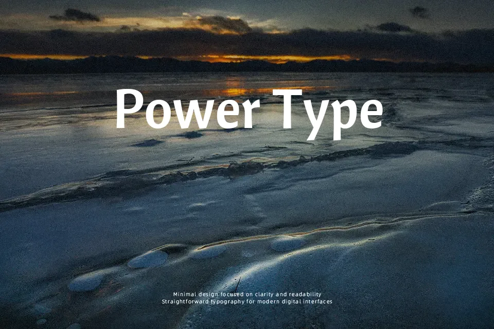 Cantora One Font Font Preview for Friendly Poster