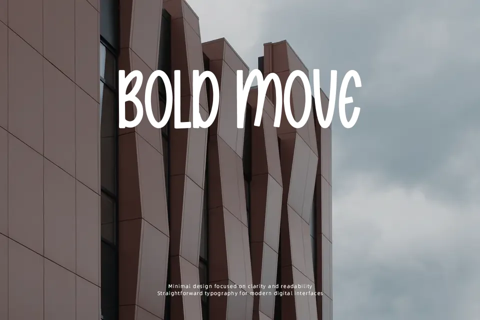Carila Font Font Preview for Creative Poster