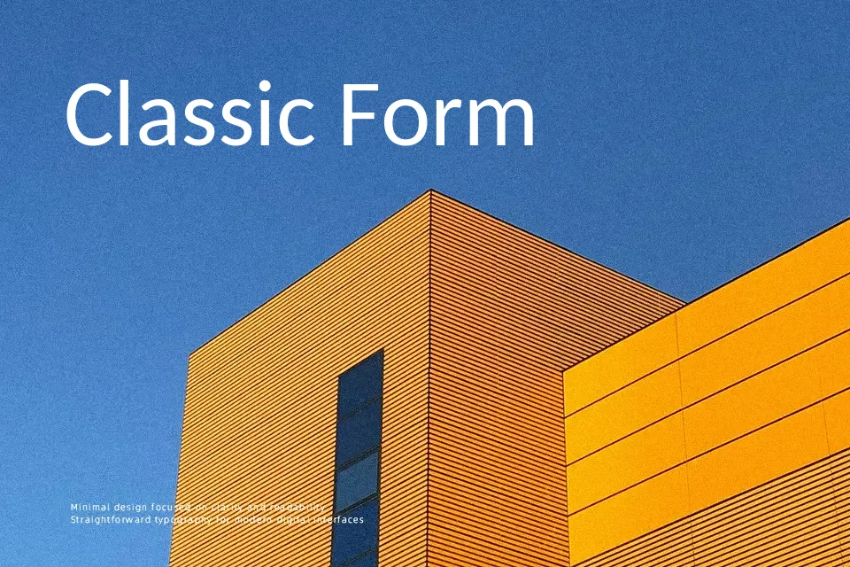 Carlito Font Font Preview for Calm Business Card