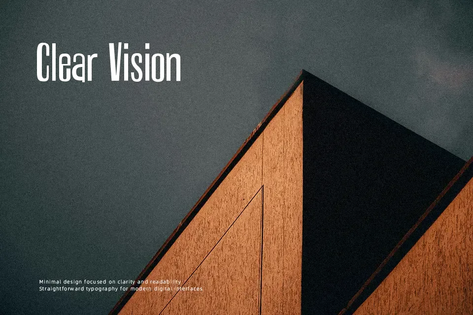 Caron Circumflex Font Display Font Preview for Poster