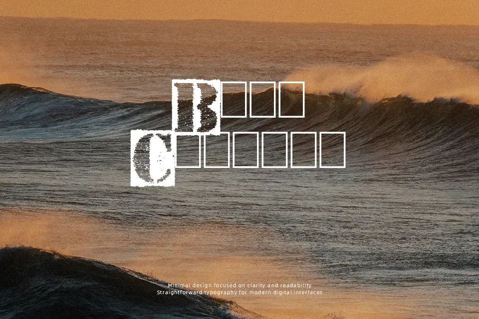 Carton Font Stencil Font Preview for Branding