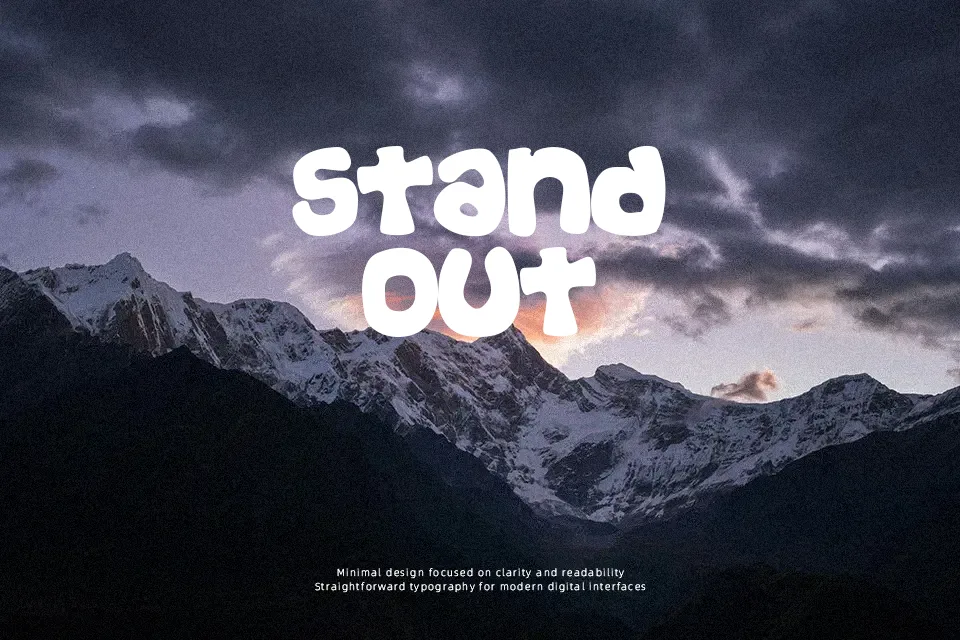 Casual Font Display Font Preview for Headline