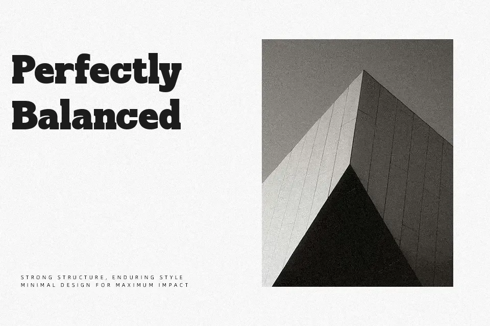 Catesoge Font Slab Serif Font Preview for Packaging