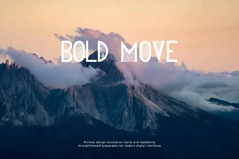 Cathedral ST Font Font Preview for Dark Headline