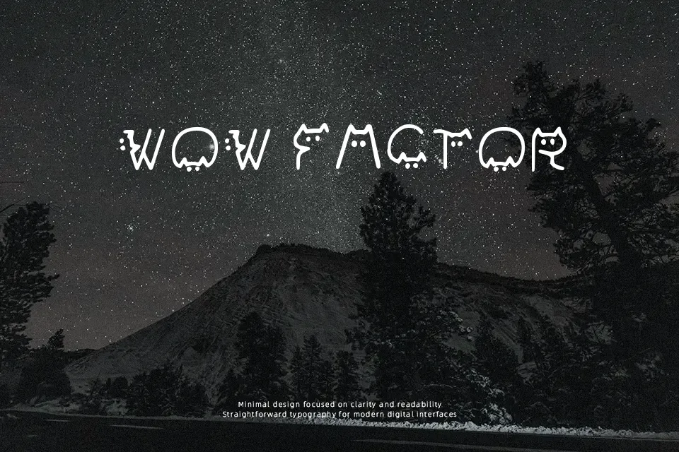 Catvetica Font Sans Serif Font Preview
