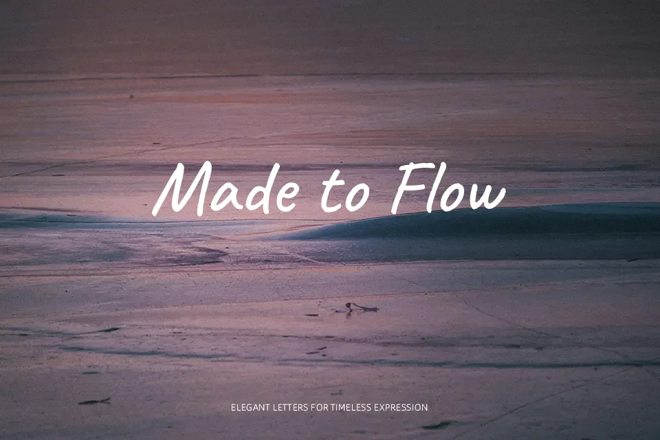 Caveat Font Font Preview for Creative Social Media