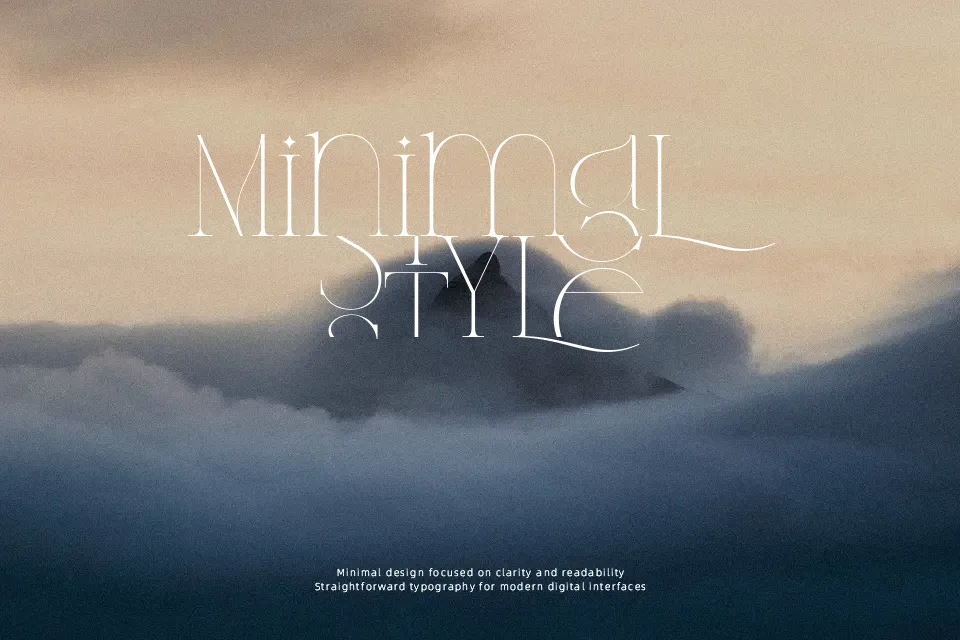 Centers George Font Serif Font Preview for Logo