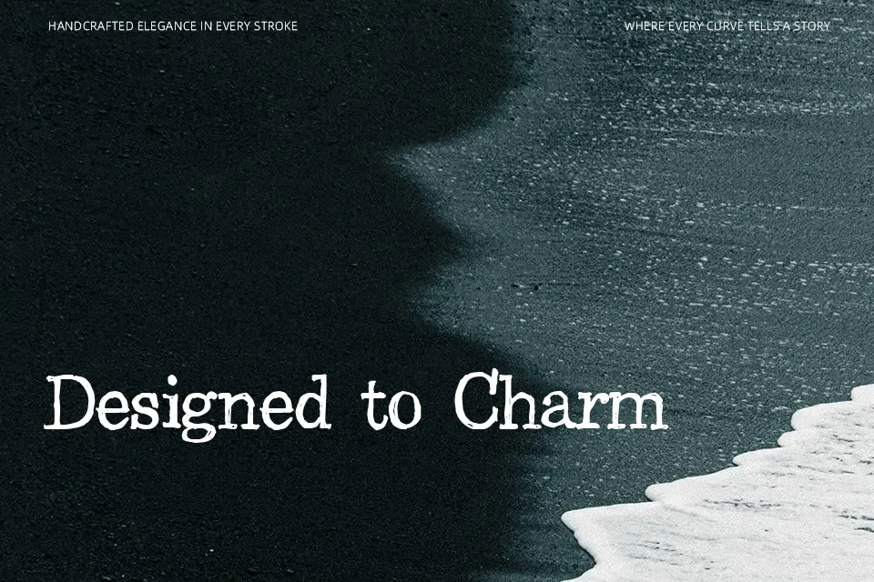 CF Back to School Font Font Preview for Vintage Headline