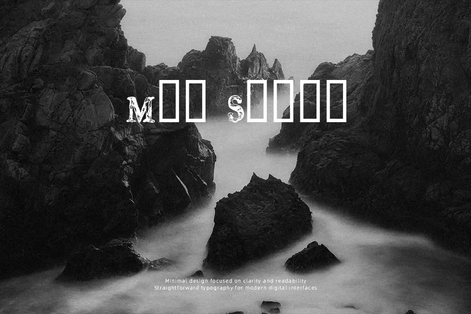 CF Jungle Font Font Preview for Poster