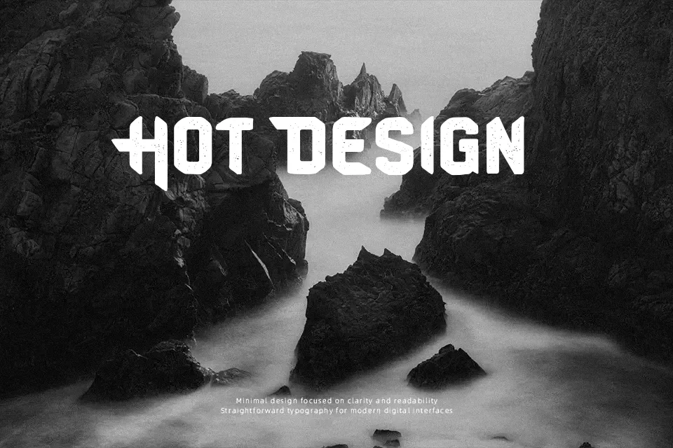 CF Old School Font Font Preview for Grunge Headline