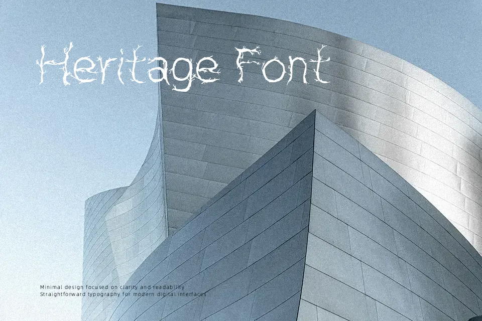 CF Pretty Trees Font Font Preview for Creative Poster