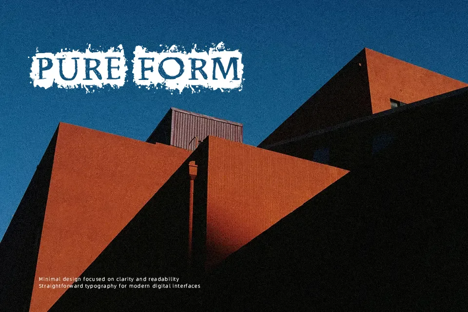 CF Punk Forever Font Font Preview for Bold Poster