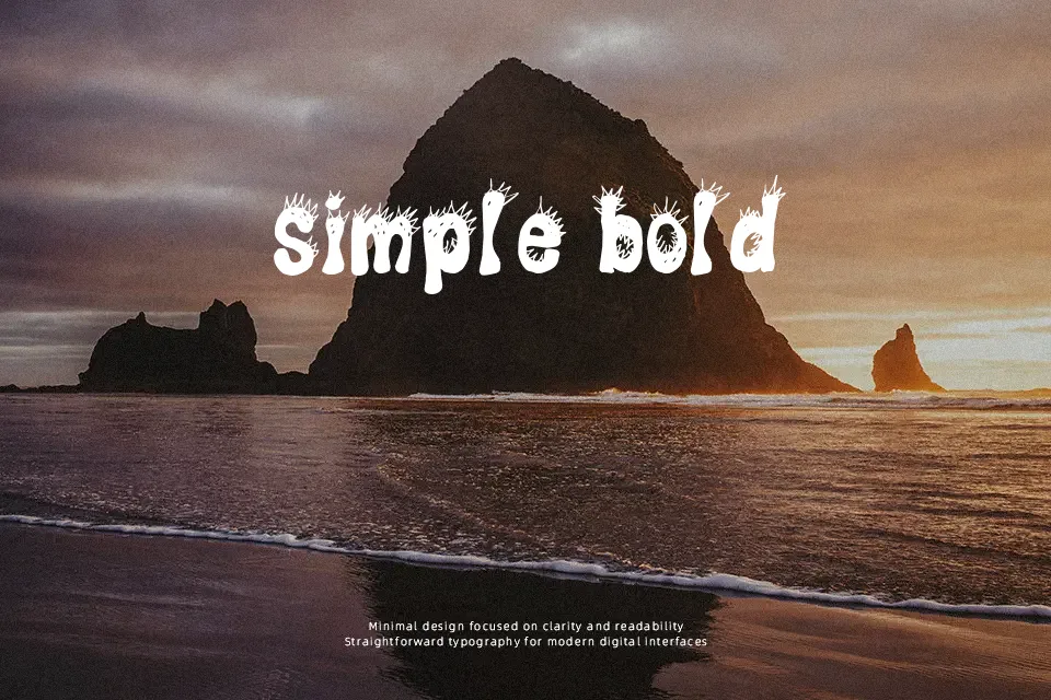CF Punky Font Font Preview for Rough Headline