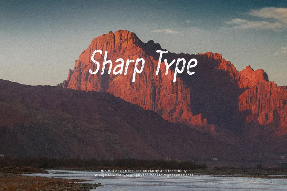 CF School Handwriting Font Font Preview for Light Packaging