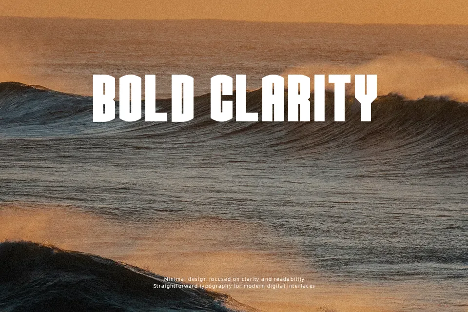 CGF Arch Reactor Font Font Preview for Futuristic Poster
