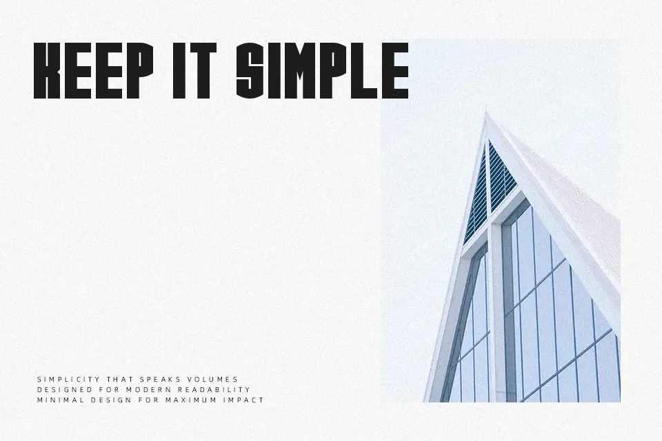 CGF Arch Reactor Font Font Preview for Dramatic Logo