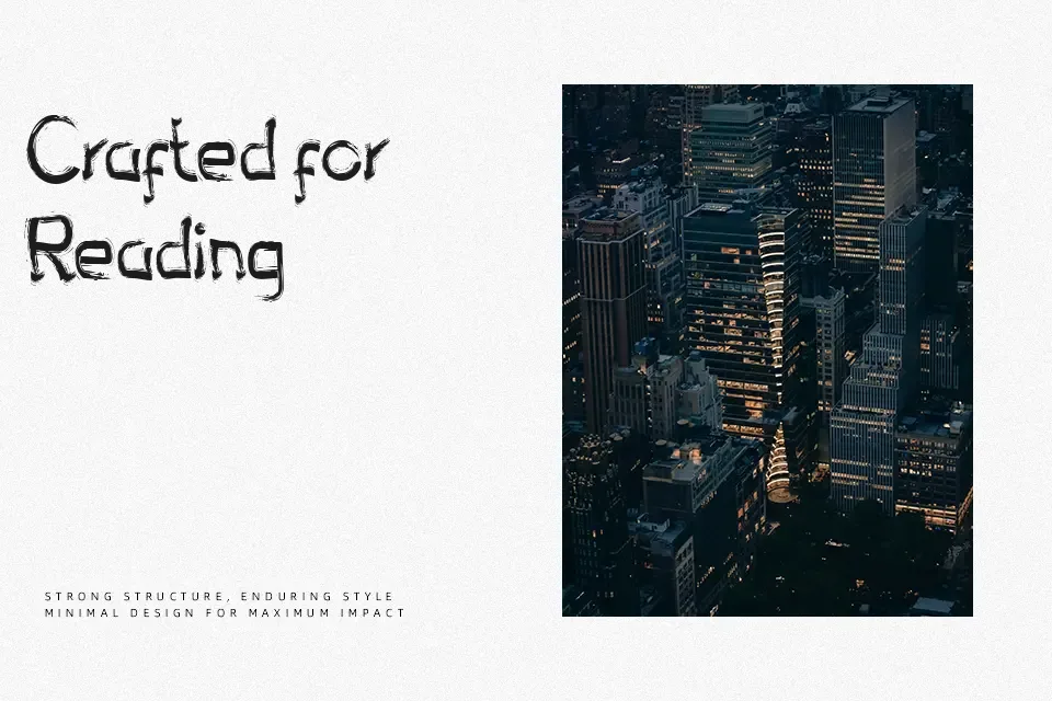 Chalky Bronson Font Font Preview for Advertising