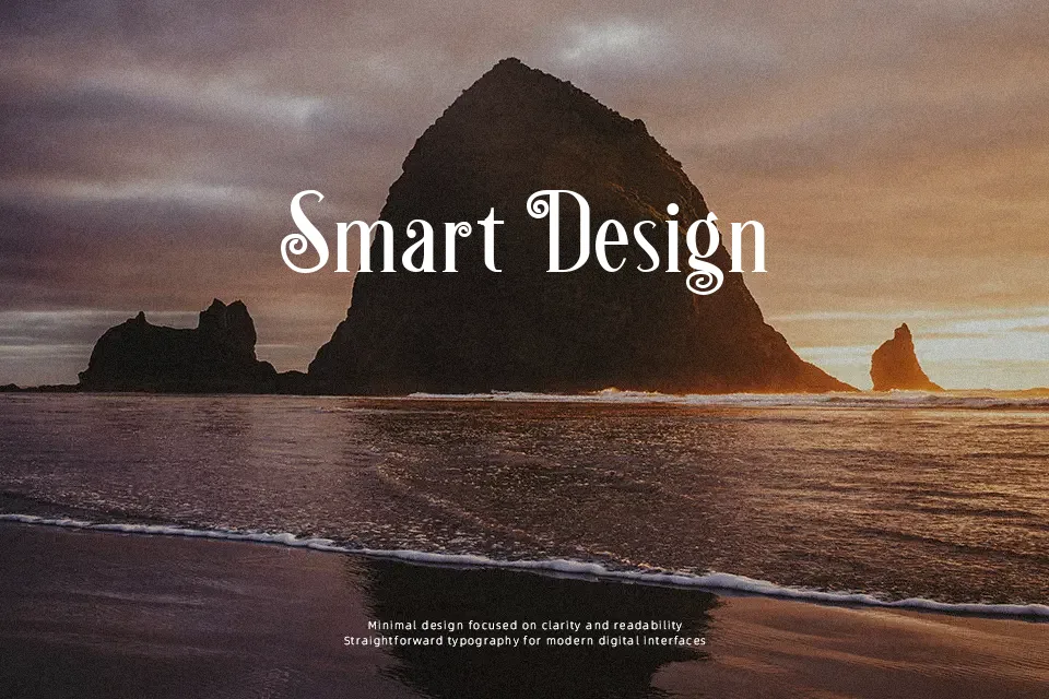 Chameleon Font Display Font Preview for Branding