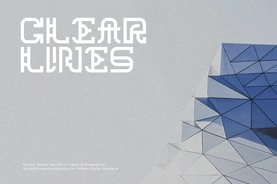 Chana Remedy Font Geometric Font Preview for Headline