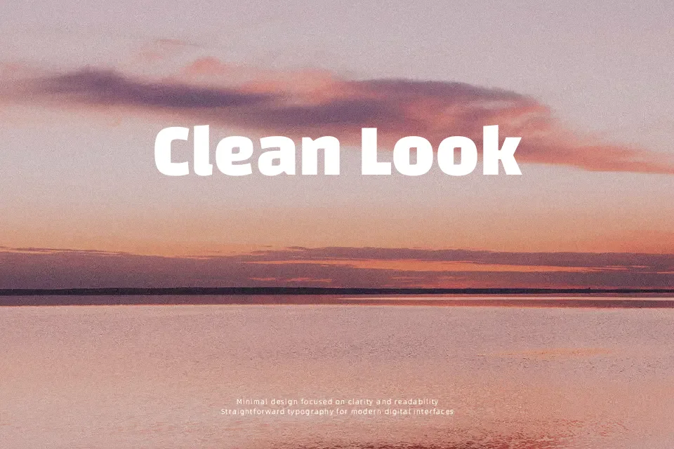 Changa Font Geometric Font Preview for Website