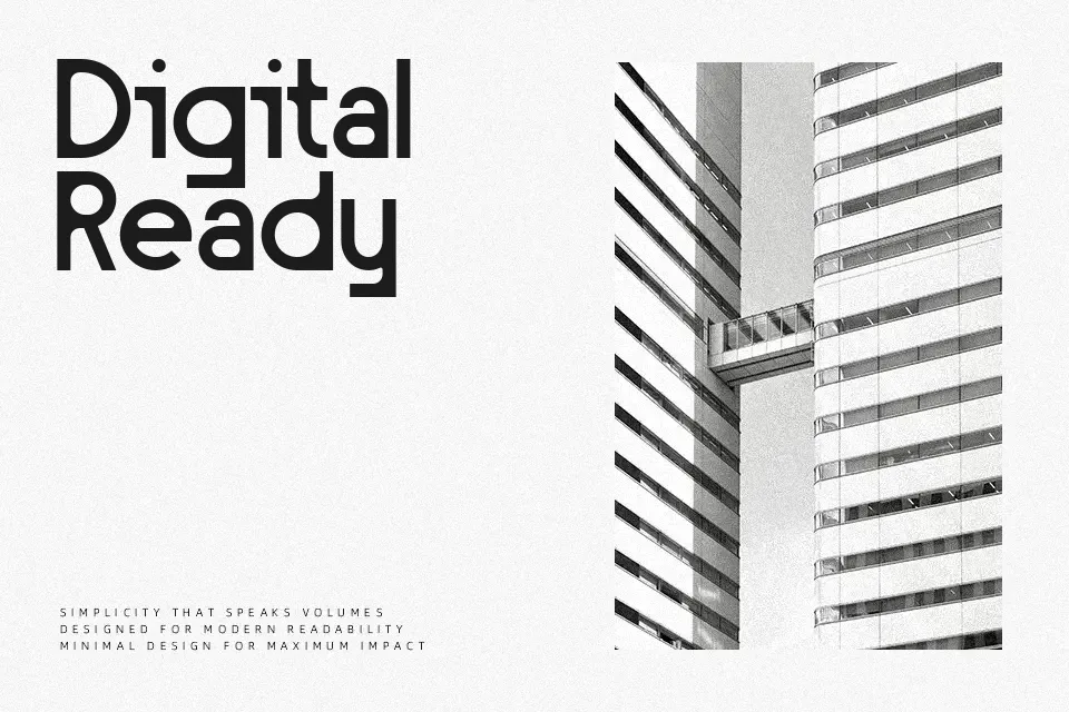 Changes Modern Font Font Preview for Creative Logo
