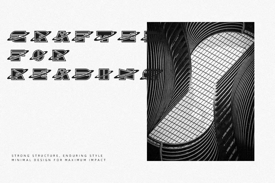 Channel Font Font Preview for Bold Headline