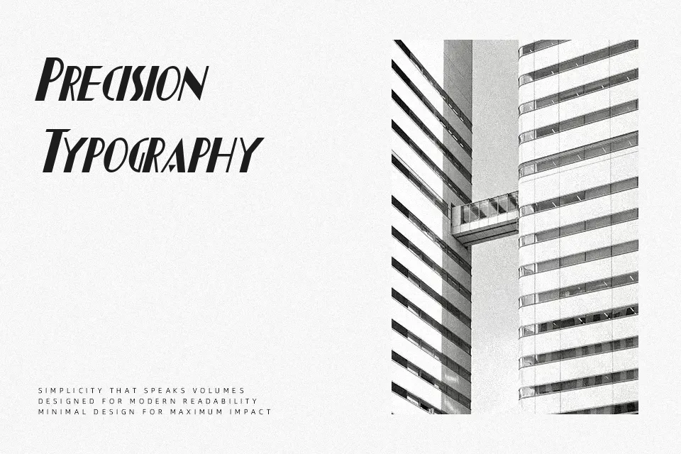Chapleau Font Font Preview for Bold Poster