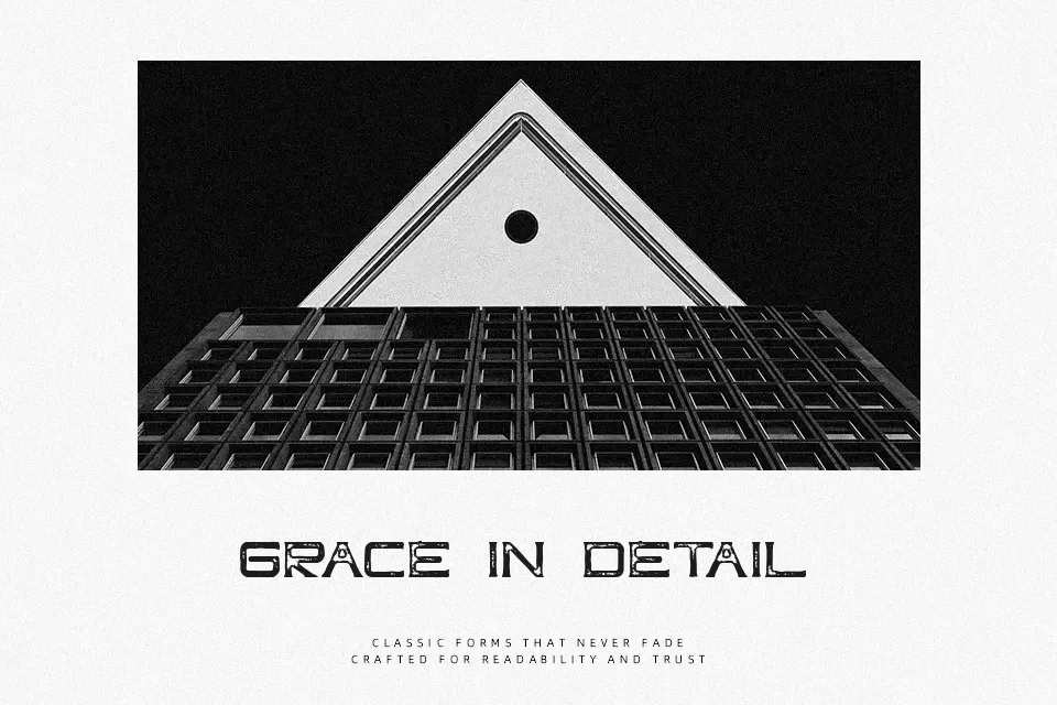 Chapter One Vintage Font Display Font Preview for Headline