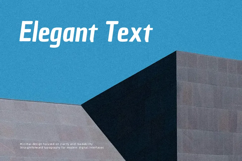 Chau Philomene One Font Condensed Font Preview for Poster