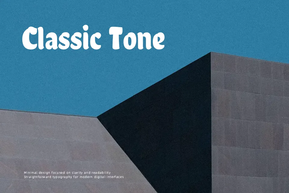Chela One Font Font Preview in Latin