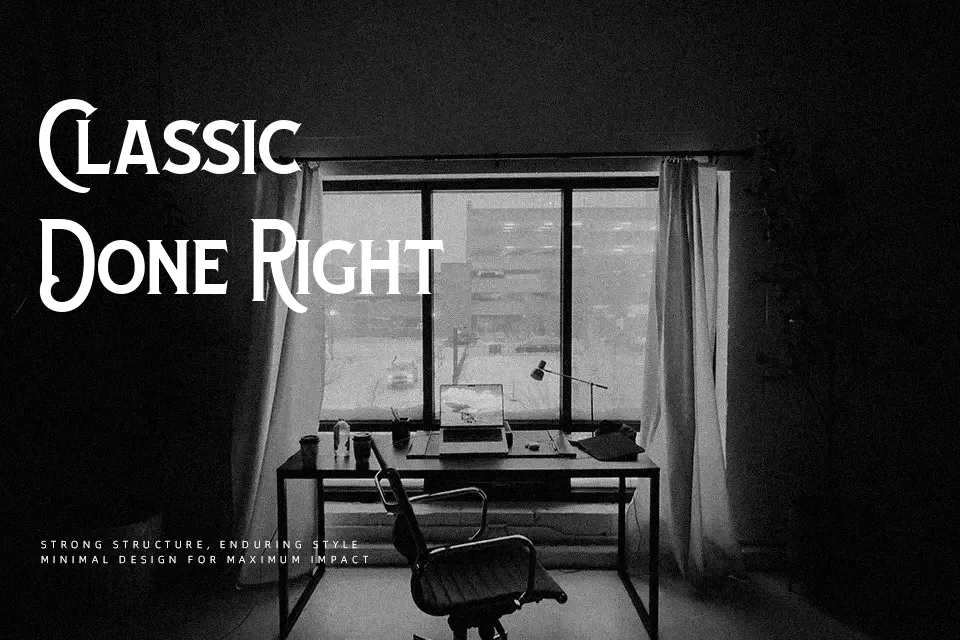 Chemvre Font Font Preview for Headline