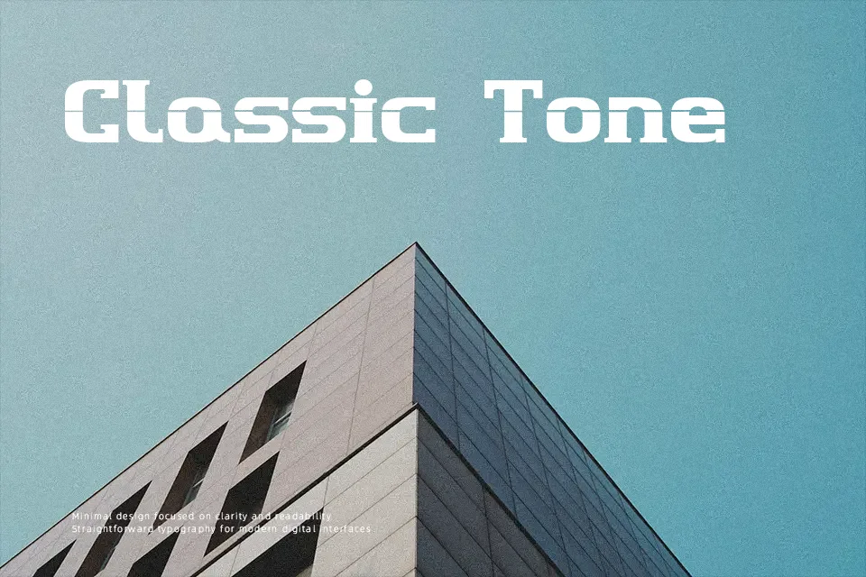 Cherif Font Font Preview for Retro Poster