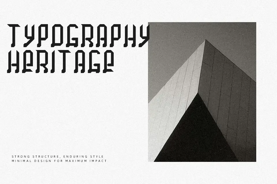 Chicago Font Display Font Preview for Headline