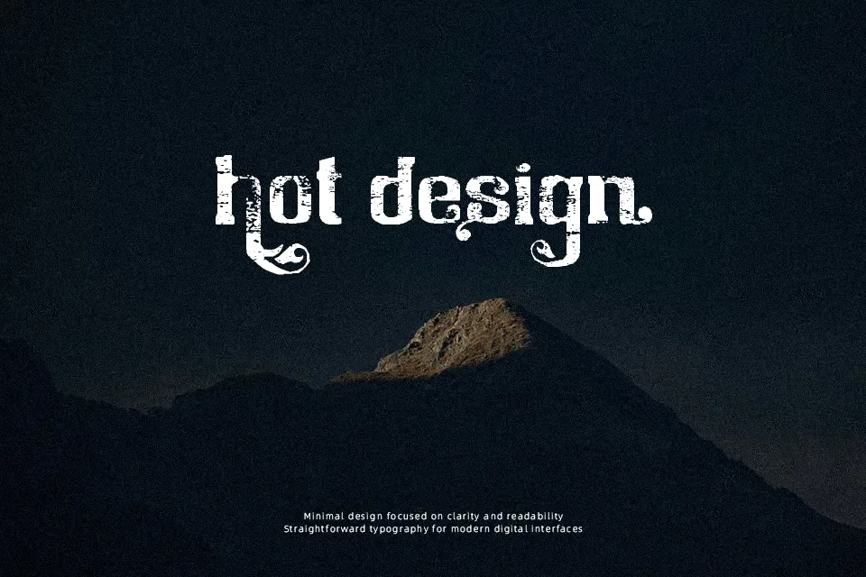 Chicago House Font Font Preview for Grunge Music