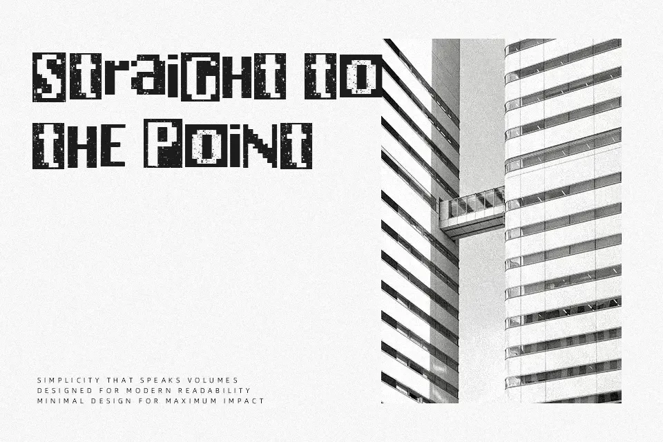 Chicago Punk Font Sans Serif Font Preview for Poster