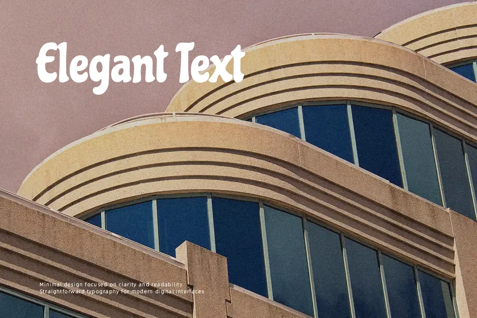 Chicle Font Font Preview for Warm Packaging
