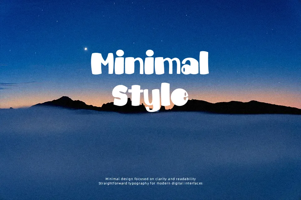 Chico Font Font Preview for Playful Mood