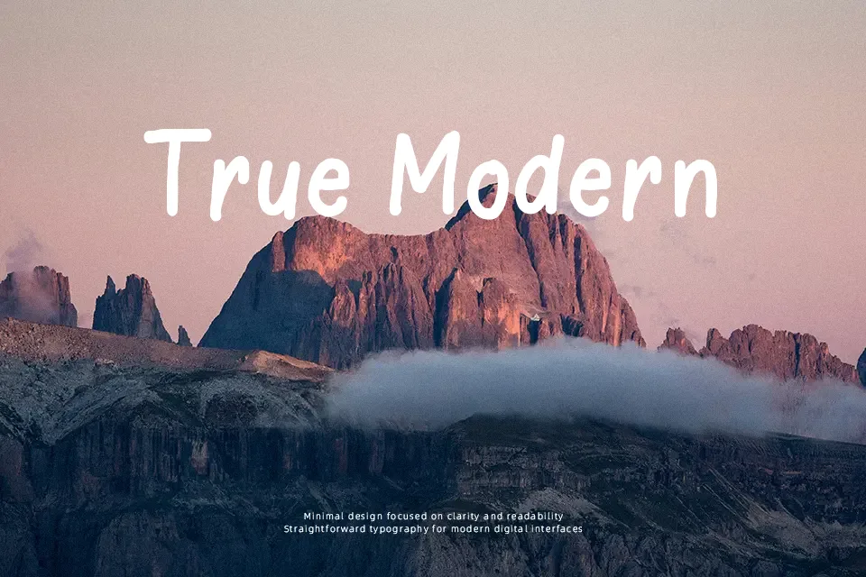 Childhood Memories Font Handwritten Font Preview for Branding