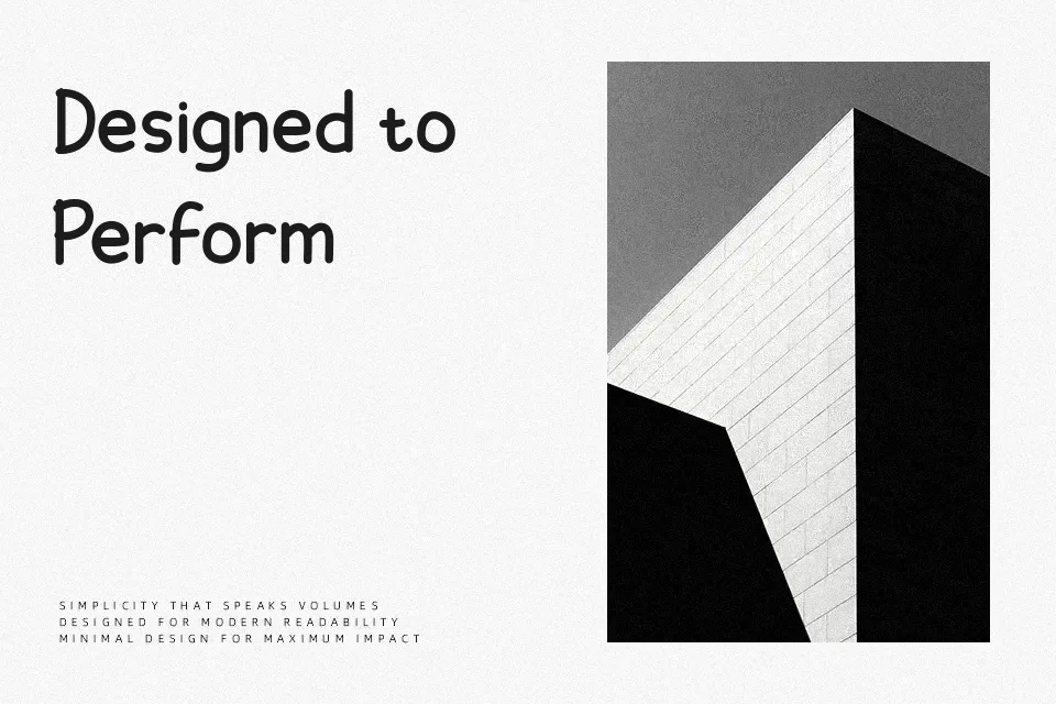 Children Sans Font Font Preview for Packaging