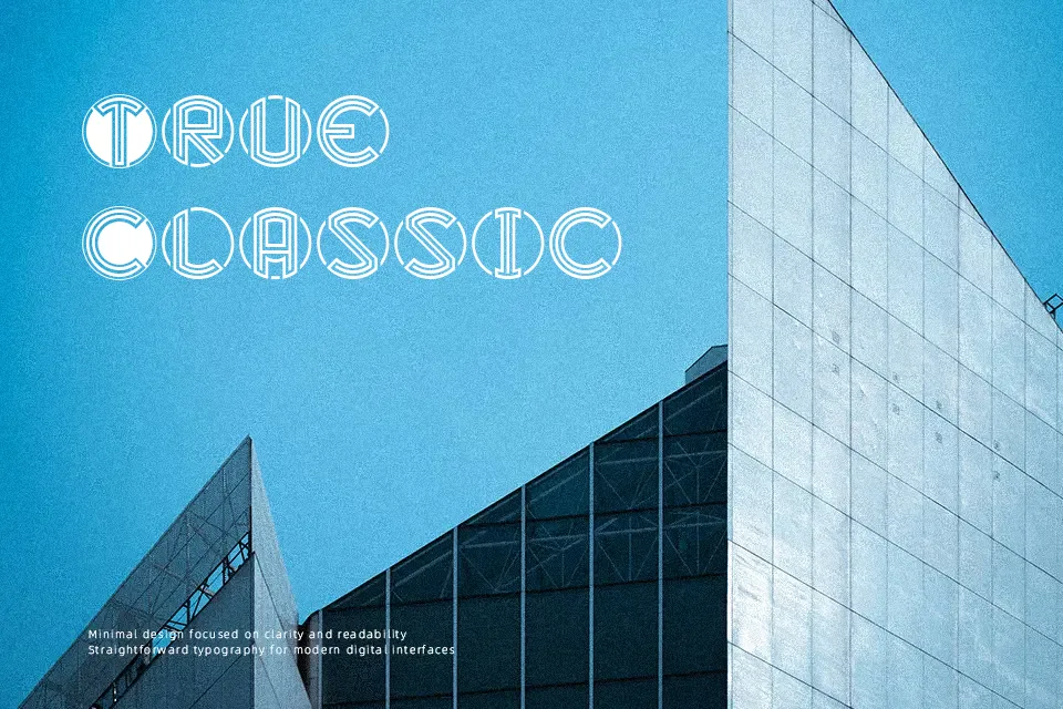 Chinese Circles Font Font Preview for Dramatic Logo