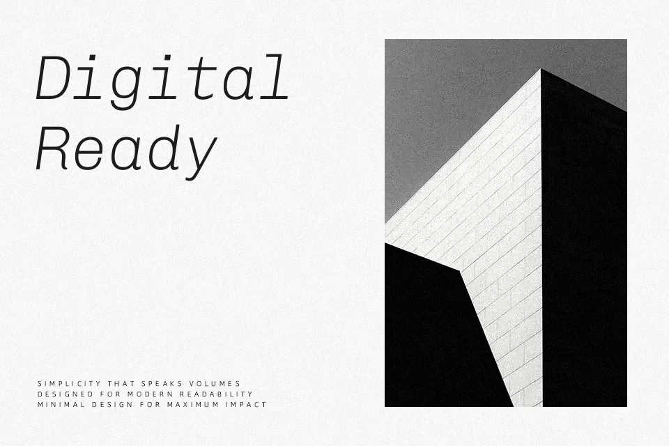 Chivo Mono Font Font Preview for Body Text
