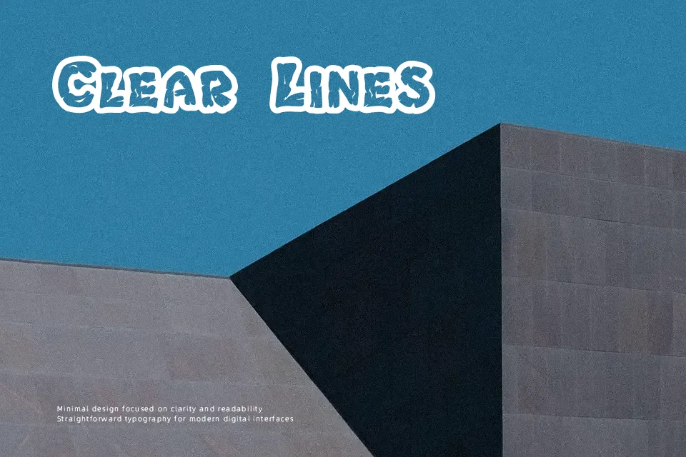 Chlorinar Font Font Preview for Playful Kids