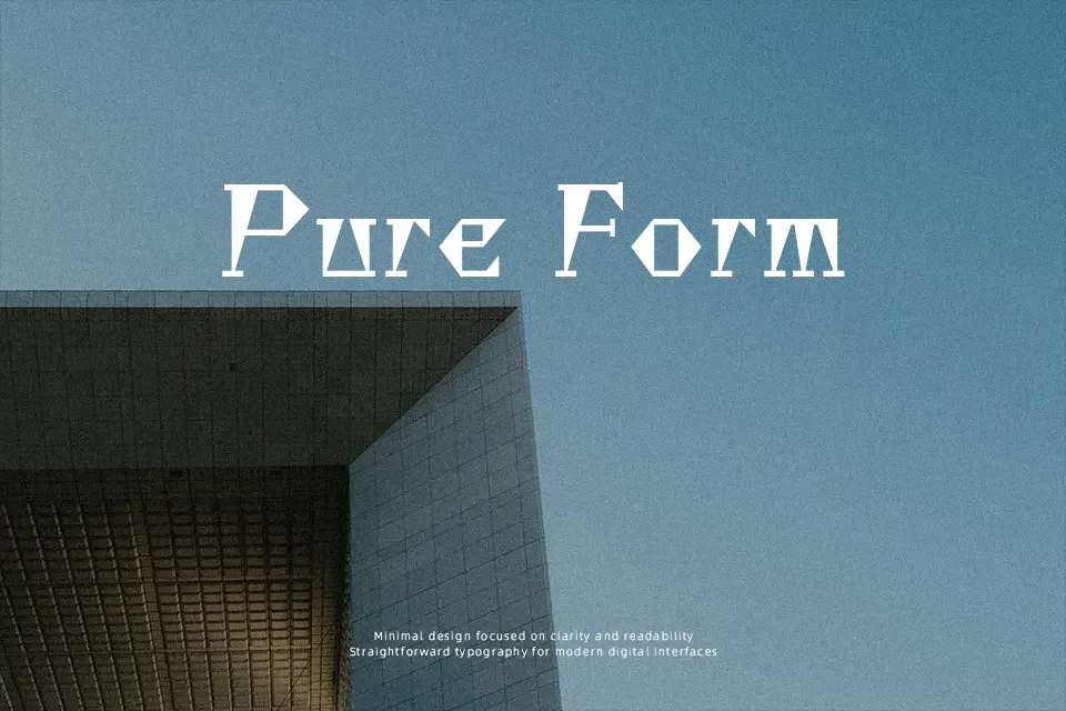 Chokokutai Font Decorative Font Preview for Poster
