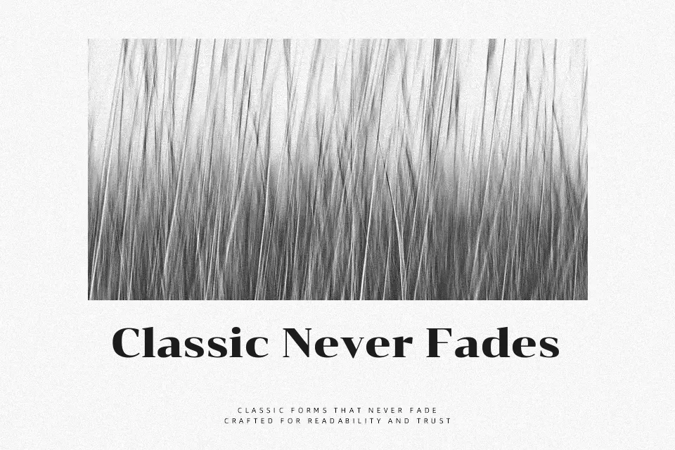 Chonburi Font Serif Font Preview for Editorial