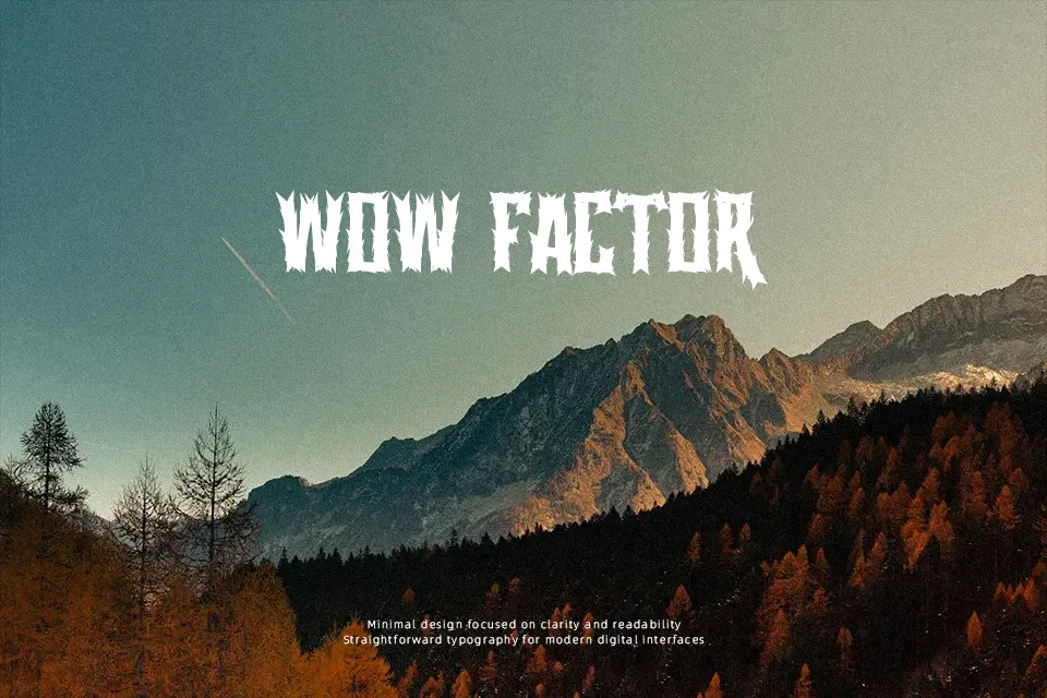 Chratos Font Font Preview for Dramatic Music