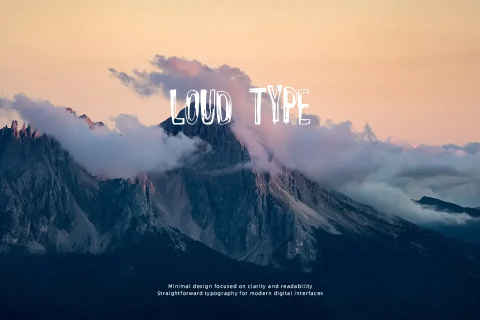 Chrome Fancy Font Display Font Preview for Packaging