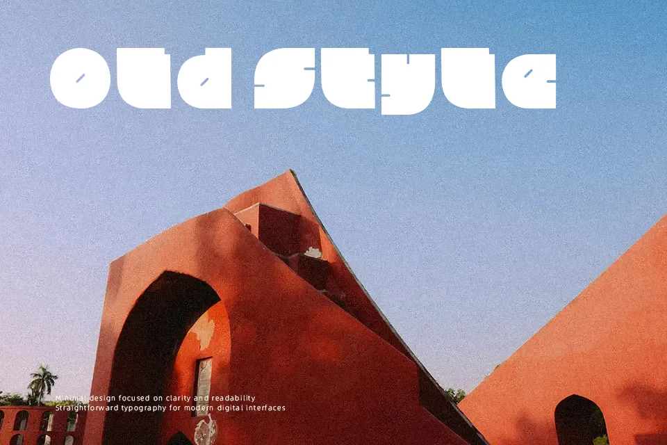 Chubby Square Font Font Preview for Bold Headline