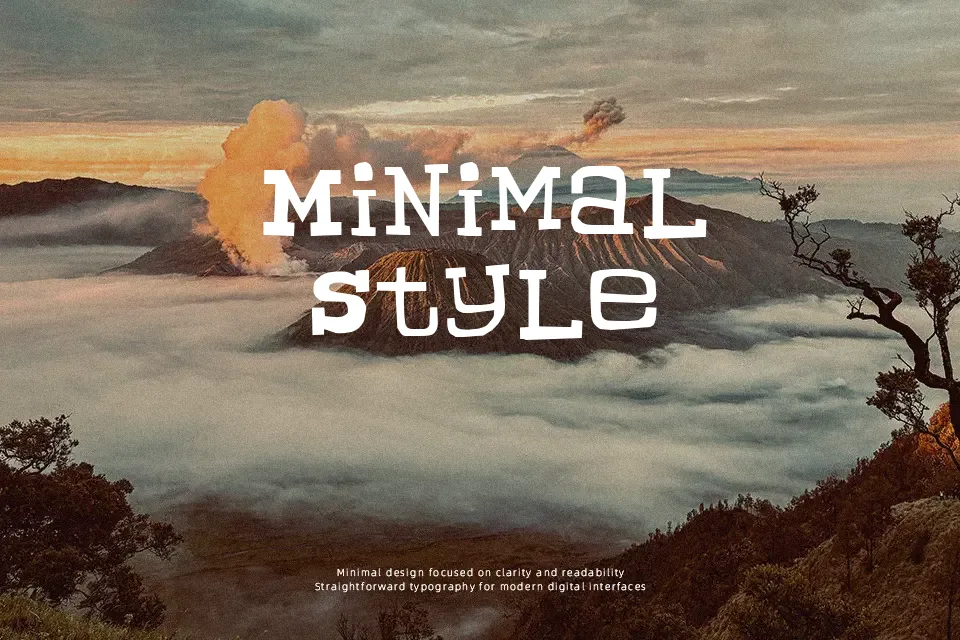 Chunky Munky Serif Font Font Preview for Bold Poster