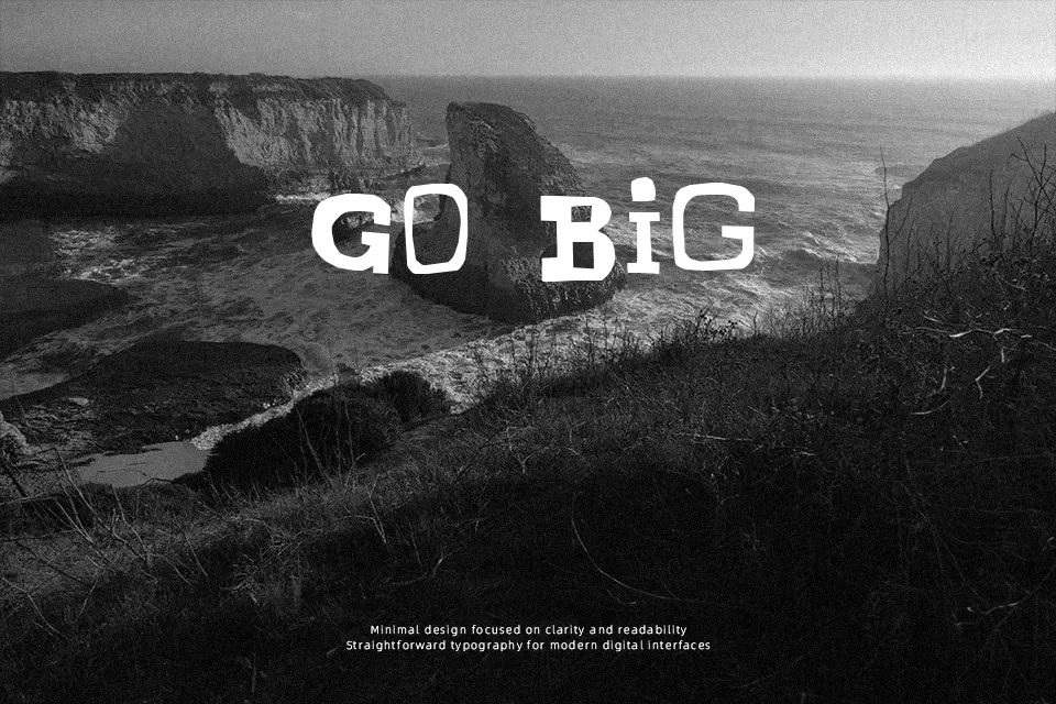 Chunky Munky Serif Font Font Preview for Friendly Mood