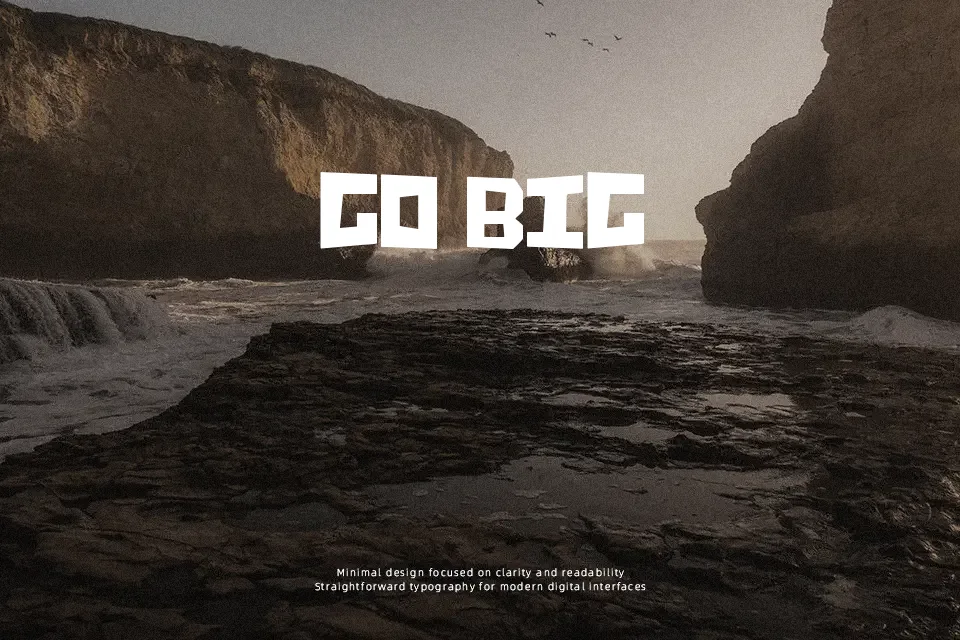 Chunq Font Font Preview for Energetic Headline